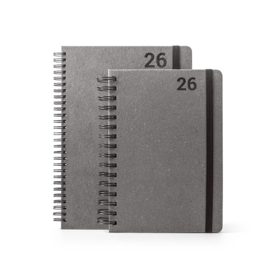 SIMMEL B5. Diář B5 s prsteny z recyklované kůže