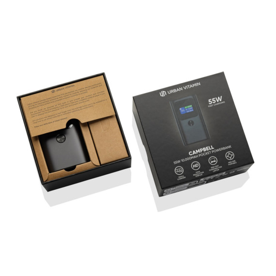 Kapesní powerbanka 10 000 mAh 55W Urban Vitamin Campbell