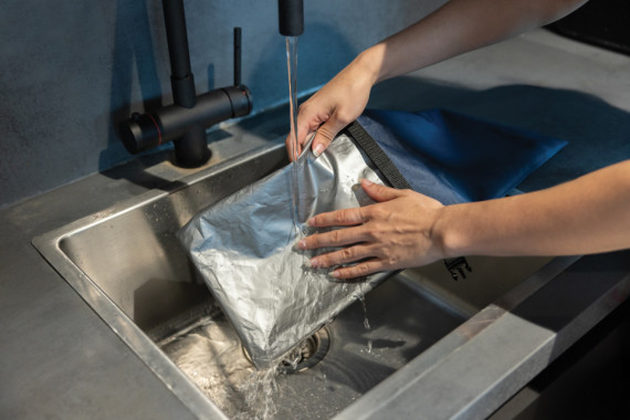 Skládací taška na potraviny Snackstrap z RPET AWARE™