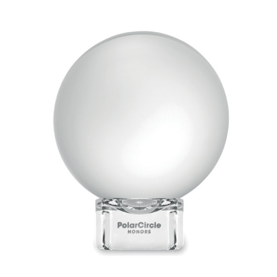 GLASSWARD, Skleněná cena ve tvaru koule