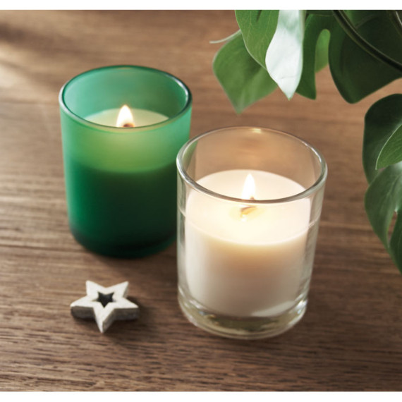 KIVAS WOOD, Svíčka z rostlinného vosku 80g