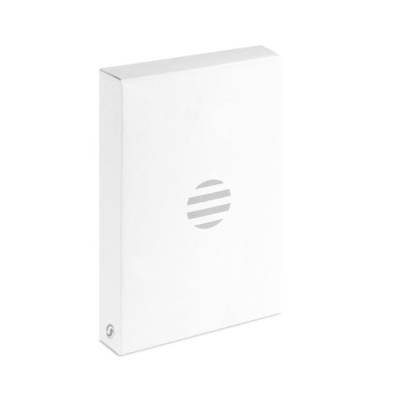 CORTONA, Zápisník A5 s 15W nabíječkou