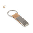 GOSLING. Sada sestávající z pouzdra na karty a klíčenky, obojí z kovu a korku