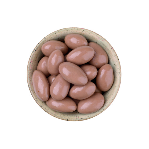 Mandle v karamelové čokoládě s mořskou solí 100 g