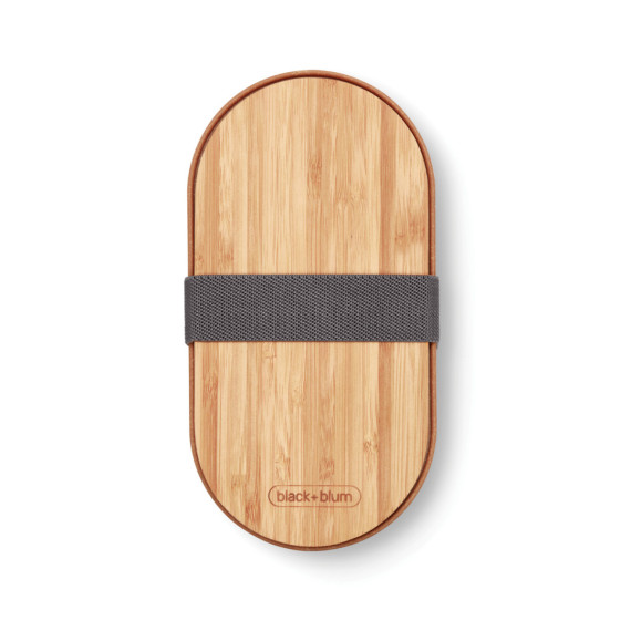 Nerezový dvojitý Bento box Black+Blum