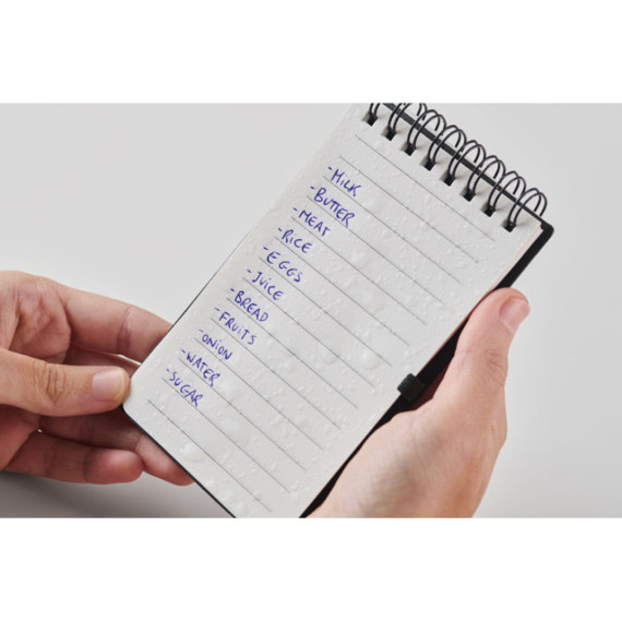 KIT, Voděodolný poznámkový blok