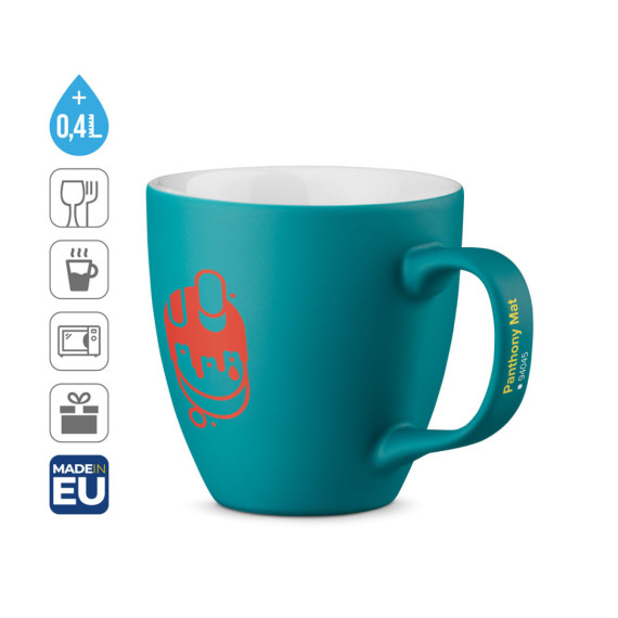 PANTHONY MAT. 450 ml hydroglazovaný porcelánový hrnek