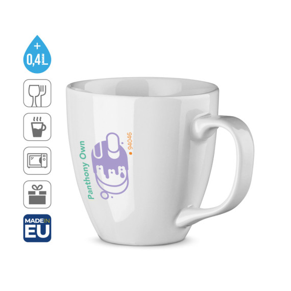 PANTHONY OWN. Porcelánový hrnek 450 mL