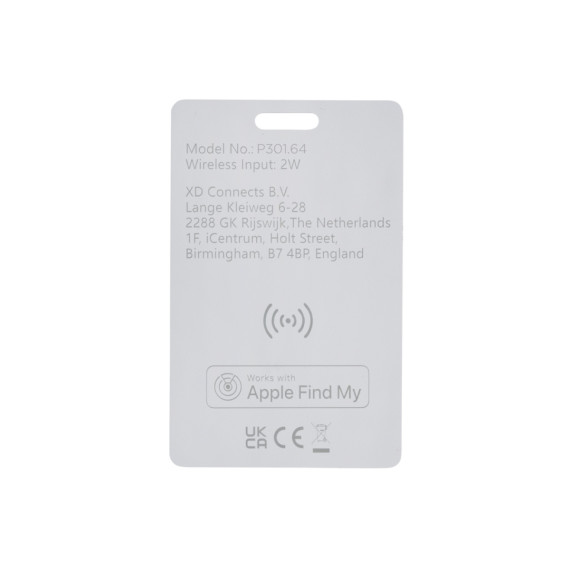 Tarjeta FindMate ultrafina plástico RCS