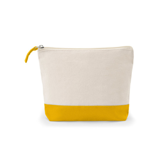 DAPHNE. Kosmetická taška ze 100% bavlny (340 g/m²) dvoubarevná