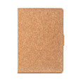 FIELDING. Složka A5 z korku a recyklovaného polyesteru (100% rPET) s odnímatelným blokem