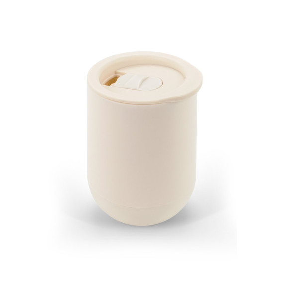 ADLINGTON. Cestovní hrnek s dvojitou stěnou z polypropylenu s vzduchovou izolací