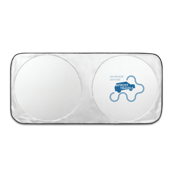 CLYDE. 210D Polyesterová sluneční clona do auta