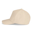 ASHTON. Čepice ze 100% bavlny (260 g/m²) s 5 panely
