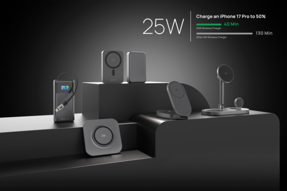 Magnetická powerbanka Quantum RCS s 10 000 mAh a výkonem 25W