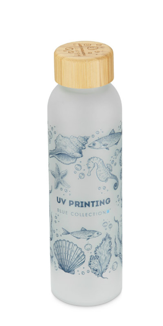 Recyklovaná skleněná láhev NILLO 500 ml