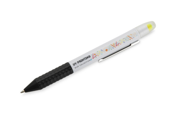 Kuličkové pero se zvýrazňovačem FLUO