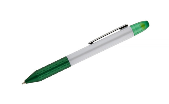 Kuličkové pero se zvýrazňovačem FLUO