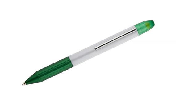 Kuličkové pero se zvýrazňovačem FLUO