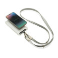 Crossbody lanyard Nivo RCS z recyklovaného PET