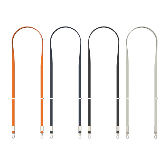 Crossbody lanyard Nivo RCS z recyklovaného PET