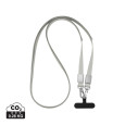 Crossbody lanyard Nivo RCS z recyklovaného PET
