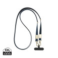 Crossbody lanyard Nivo RCS z recyklovaného PET
