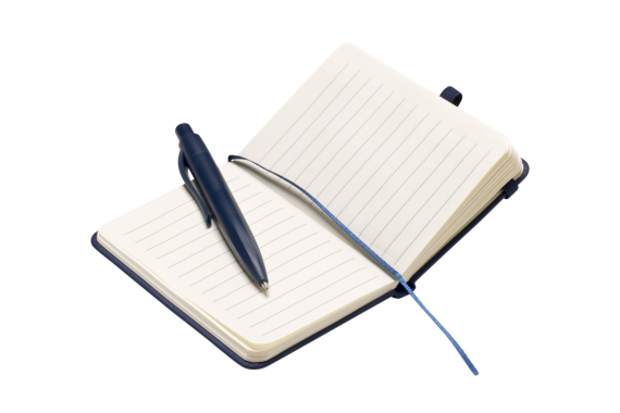 PURENOTE SET zápisník A7 s propiskou