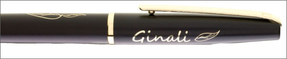 GINALI NERO propiska kov
