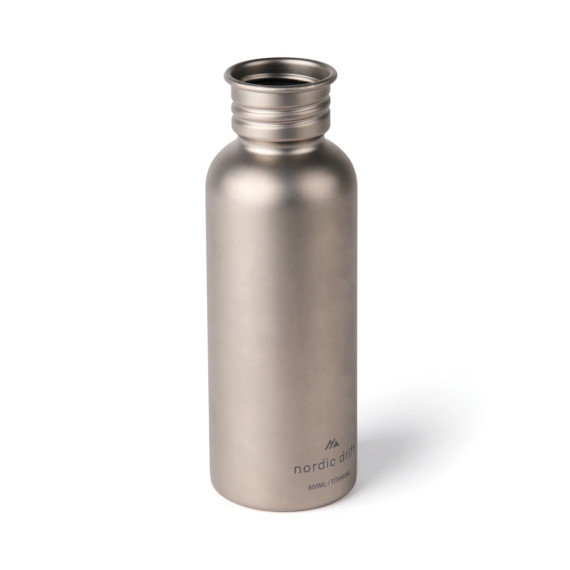 Láhev na vodu Nordic Drift Trail Ultra Light Titanium 600ml