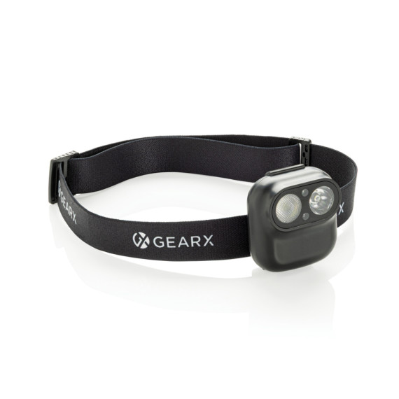 Čelovka Gear X RCS z recykl. plastu s pohybovým senzorem