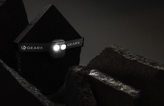 Čelovka Gear X RCS z recykl. plastu s pohybovým senzorem
