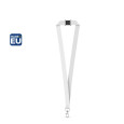 DOVER. SET Lanyard SUBLIMATION Long II (20 mm) z recyklovaného polyesteru (100% rPET) s 20mm karabinou a bezpečnostní sponou