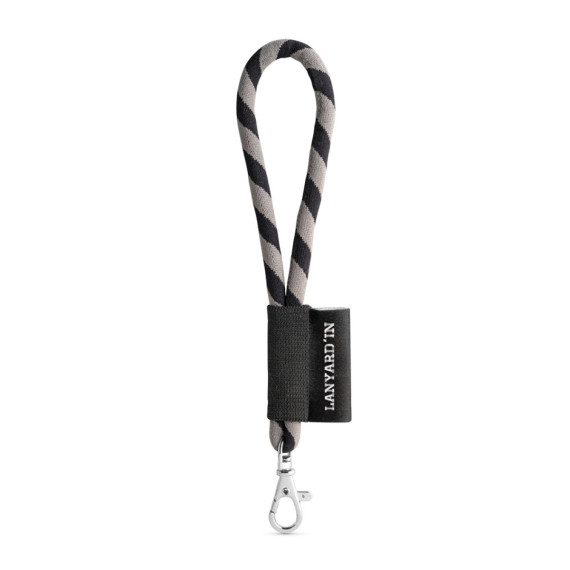 SADA TUBE pro šňůrku na krk krátká (Ø 7 mm) s karabinou 9 mm