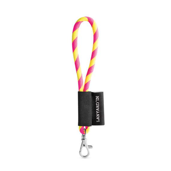 SADA TUBE pro šňůrku na krk krátká (Ø 7 mm) s karabinou 9 mm
