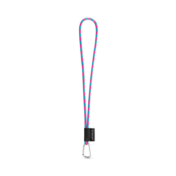 SET Lanyard NAUTIC Long (Ø 5 mm) s karabinou ve tvaru D 55 mm