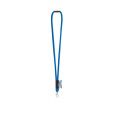 WISBECH. SET Lanyard TUBE Long (Ø 7 mm) s karabinou 9 mm a bezpečnostní sponou Ø 7 mm