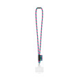 WATFORD. SET Lanyard TUBE Long (Ø 7 mm) s karabinou 9 mm, bezpečnostní sponou Ø 7 mm a pevným pouzdrem na odznak/kartu 91 x 68 mm
