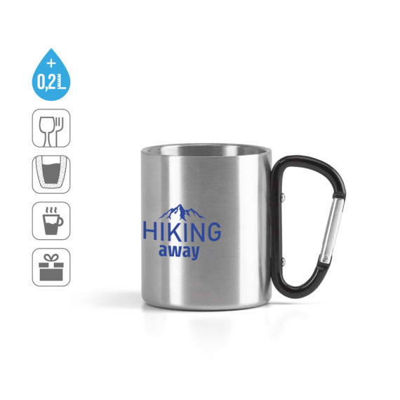 WINGS. 230 ml hrnek z nerezové oceli