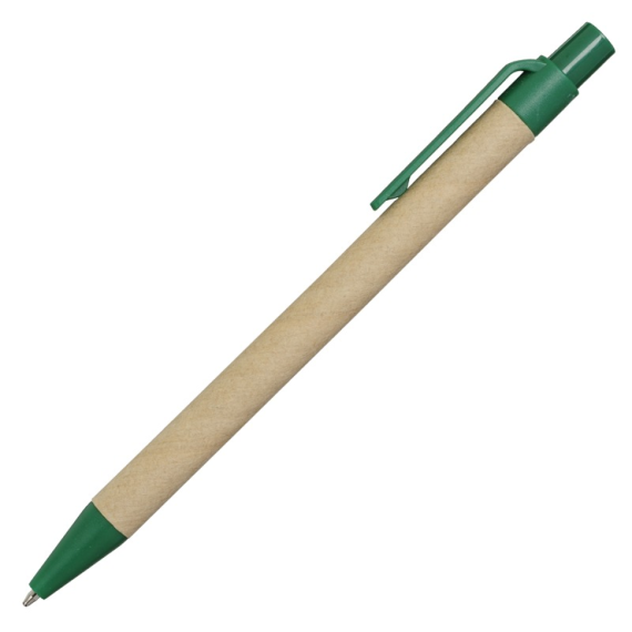 ECO PEN kuličkové pero, bílá/hnědá