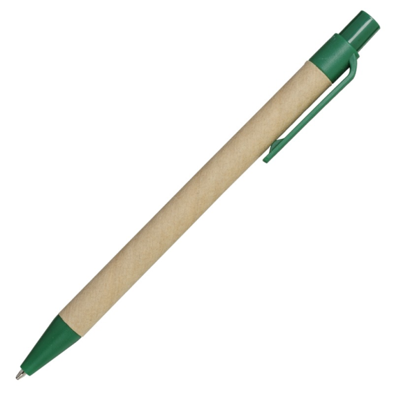 ECO PEN kuličkové pero, bílá/hnědá