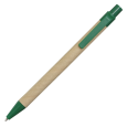 ECO PEN kuličkové pero, bílá/hnědá