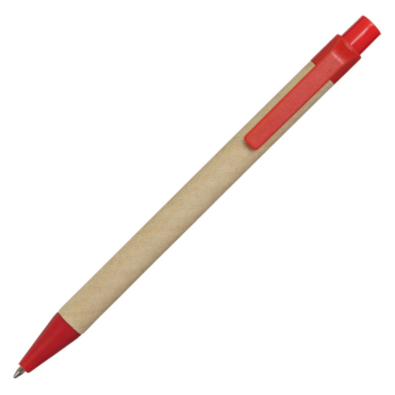 ECO PEN kuličkové pero, bílá/hnědá