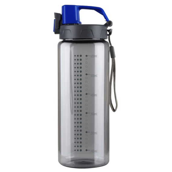 FEELSOGOOD sportovní lahev 700 ml, černá/šedá