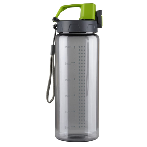 FEELSOGOOD sportovní lahev 700 ml, černá/šedá