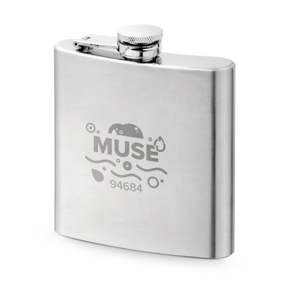 MUSE. Kapesní láhev z nerezové oceli 180 ml