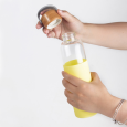 REFRESH skleněná lahev 560 ml, černá