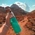 REFRESH skleněná lahev 560 ml, černá