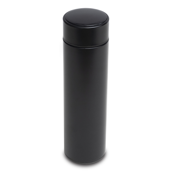 FALCO termoska 420 ml s teploměrem, bílá