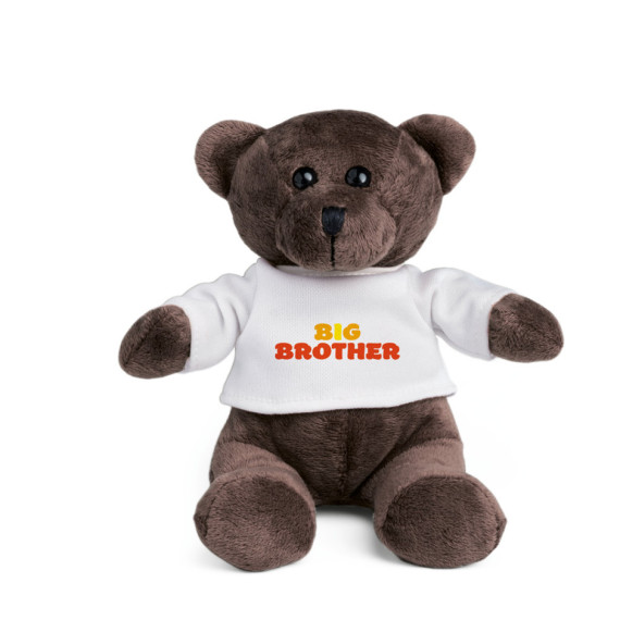 GRIZZLY. Plyšová hračka medvídka v tričku
